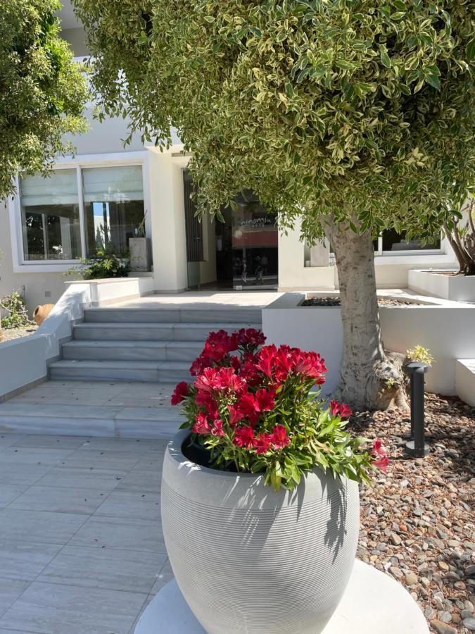 Ninemia Beach Hotel & Suites Agia Marina Exterior foto