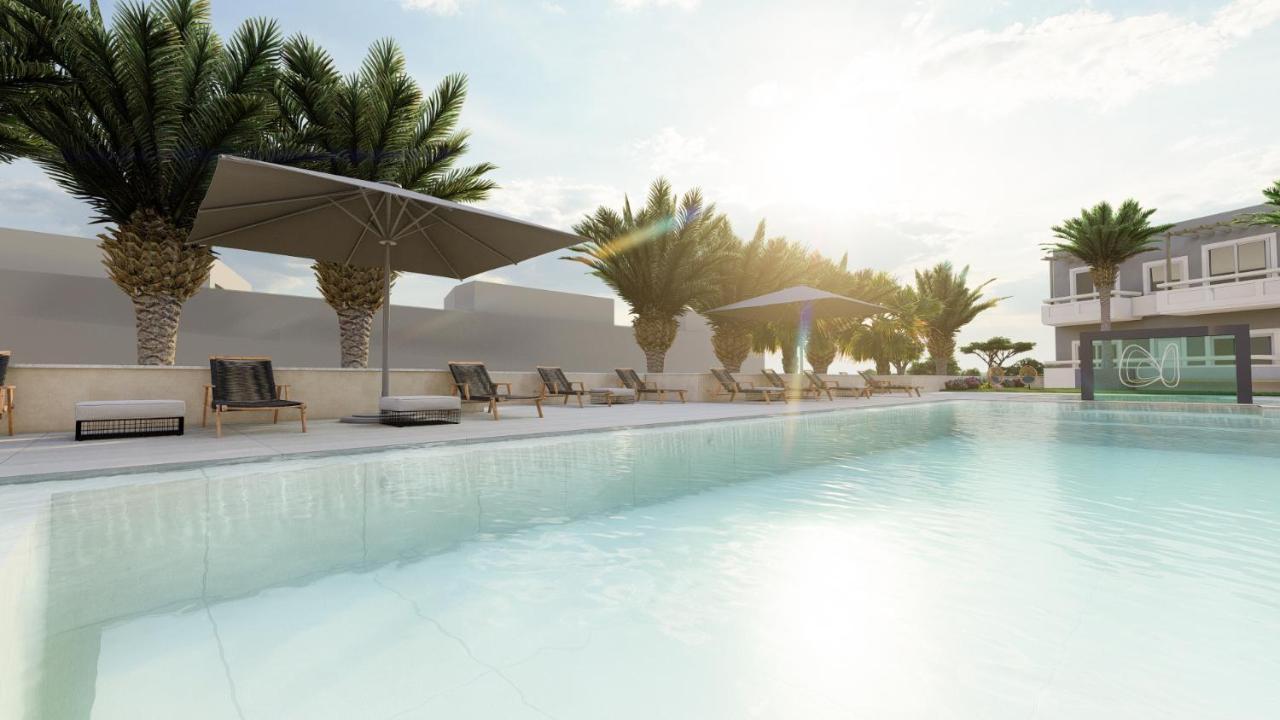 Ninemia Beach Hotel & Suites Agia Marina Exterior foto