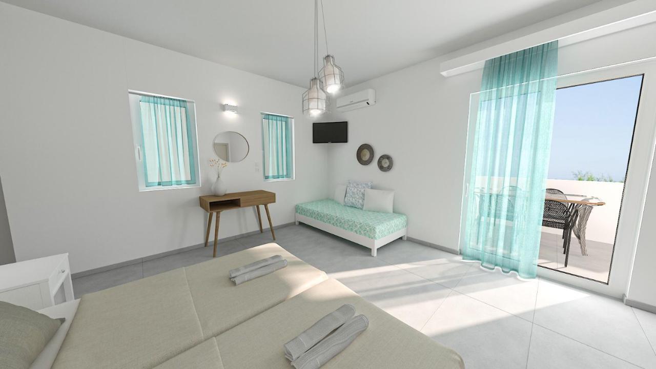 Ninemia Beach Hotel & Suites Agia Marina Exterior foto