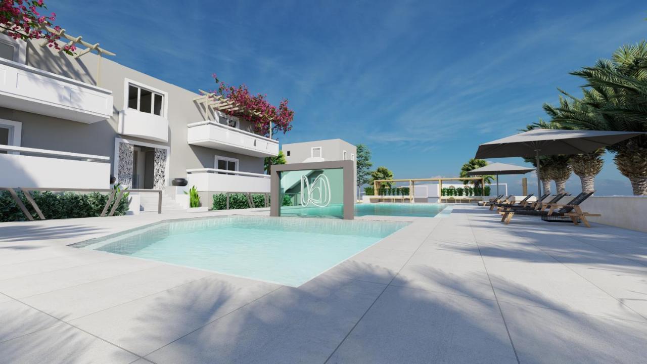 Ninemia Beach Hotel & Suites Agia Marina Exterior foto